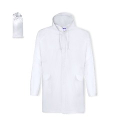Imperméable Personnalisé Éco-responsable Hydrus - Élégance et Imperméabilité Matières : EVA Couleurs : rouge impression haute dé