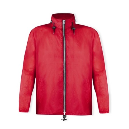 Imperméable Personnalisé Éco-responsable Garu - Élégance et Protection Matières : polyester Taille textile : XL Couleurs : rouge