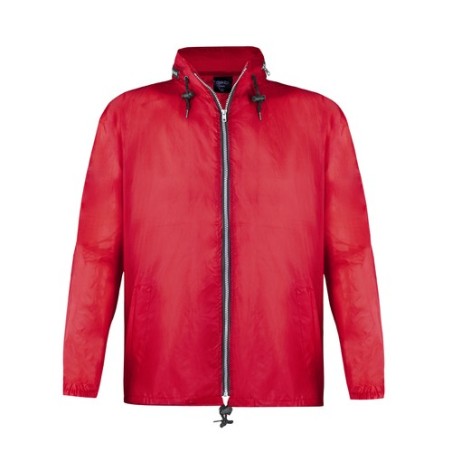Imperméable Personnalisé Éco-responsable Garu - Élégance et Protection Matières : polyester Taille textile : XXL Couleurs : roug