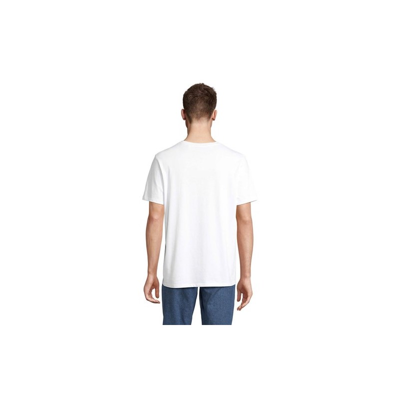 T-Shirt bio personnalisé pas cher - idéal pour votre marque - LEGEND Taille textile : M Couleurs : blanc personnalisation rapide