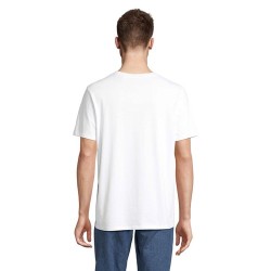 T-Shirt bio personnalisé pas cher - idéal pour votre marque - LEGEND Taille textile : S Couleurs : blanc impression logo haute q