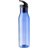 Gourde  de 730 ml en rPET avec paille personnalisée Manfred Matières : PET recyclé Couleurs : noir goodies entreprise design