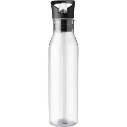 Gourde  de 730 ml en rPET avec paille personnalisée Manfred Matières : PET recyclé Couleurs : naturel personnalisable avec votre