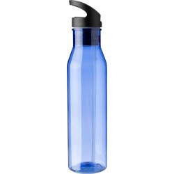 Gourde  de 730 ml en rPET avec paille personnalisée Manfred Matières : PET recyclé Couleurs : bleu cobalt livraison express 24h 