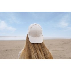 Casquette 6 Panneaux Éco-responsable en Suédine - Orion personnalisation sur mesure