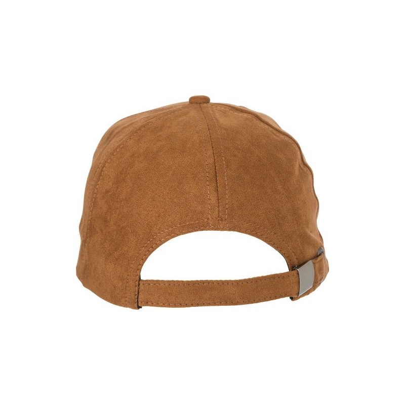 Casquette 6 Panneaux Éco-responsable en Suédine - Orion personnalisation rapide en France