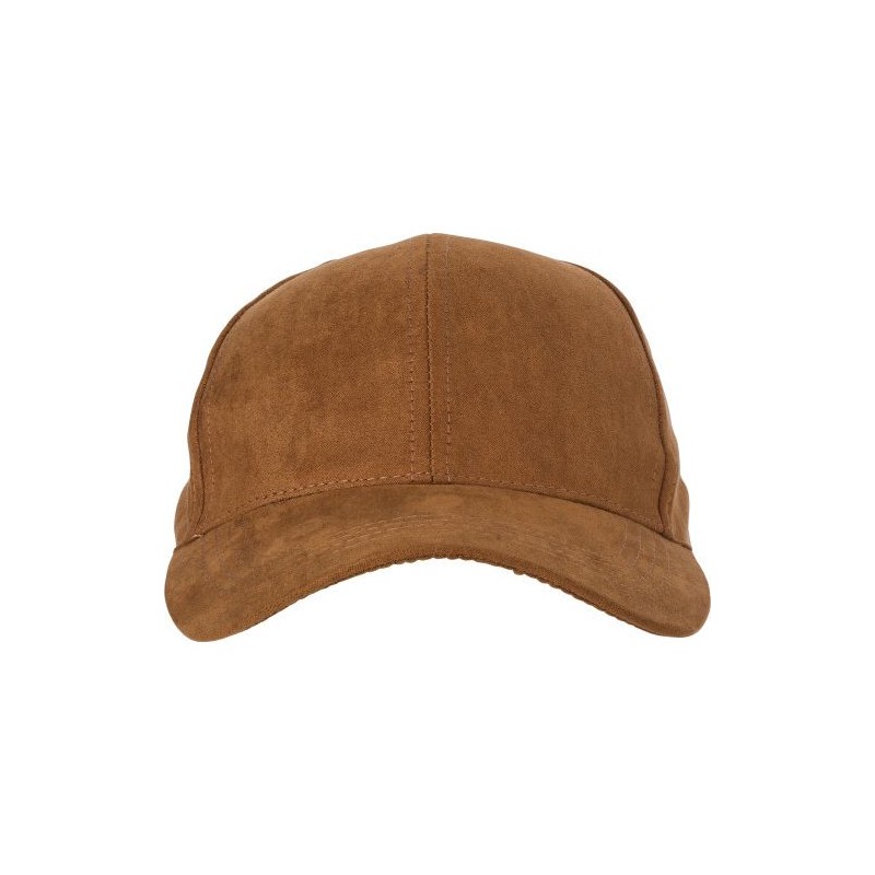 Casquette 6 Panneaux Éco-responsable en Suédine - Orion objet publicitaire robuste