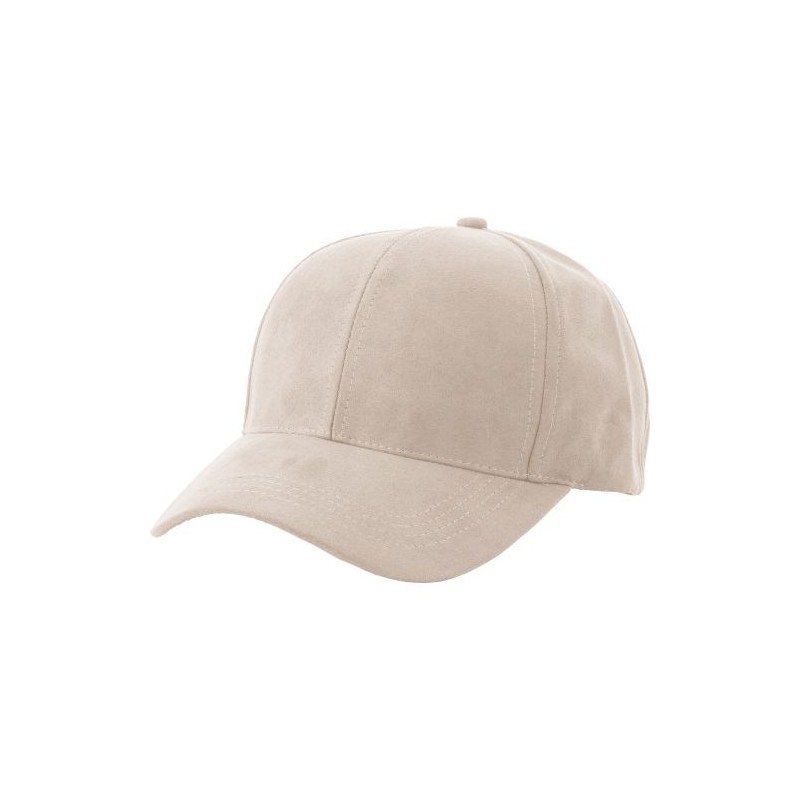 Casquette 6 Panneaux Éco-responsable en Suédine - Orion goodies publicitaire événementiel