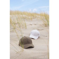 Casquette 6 Panneaux Éco-responsable en Suédine - Orion marquage laser ultra précis