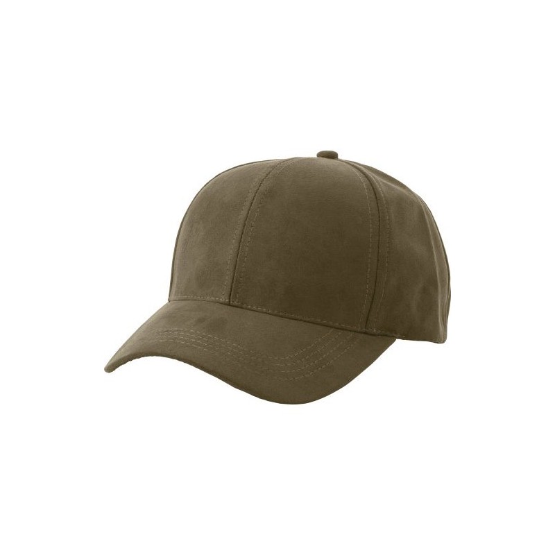 Casquette 6 Panneaux Éco-responsable en Suédine - Orion impression haute définition