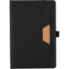 Carnet A5  en rPET personnalisé - Thorsten Matières : polyester Couleurs : noir