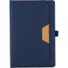 Carnet A5  en rPET personnalisé - Thorsten Matières : polyester Couleurs : noir goodies publicitaire événementiel