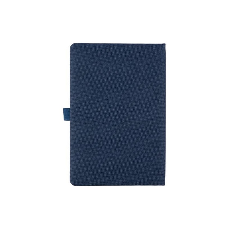 Carnet A5  en rPET personnalisé - Thorsten Matières : polyester Couleurs : bleu impression haute définition