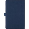 Carnet A5  en rPET personnalisé - Thorsten Matières : polyester Couleurs : bleu impression haute définition