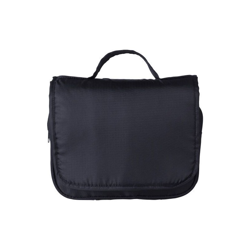 Trousse de toilette suspendable personnalisée en polyester Merrick Matières : nylon Couleurs : noir
