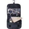 Trousse de toilette suspendable personnalisée en polyester Merrick Matières : nylon Couleurs : noir impression haute définition