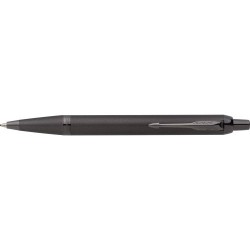 Stylo bille personnalisé luxe monochrome Parker IM Matières : métal Couleurs : gun