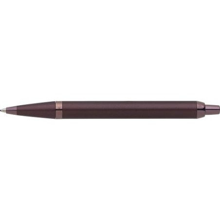 Stylo bille personnalisé luxe monochrome Parker IM Matières : métal Couleurs : gun cadeau client original