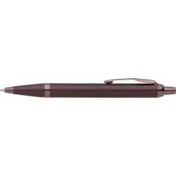 Stylo bille personnalisé luxe monochrome Parker IM Matières : métal Couleurs : gun livraison express 24h 48h