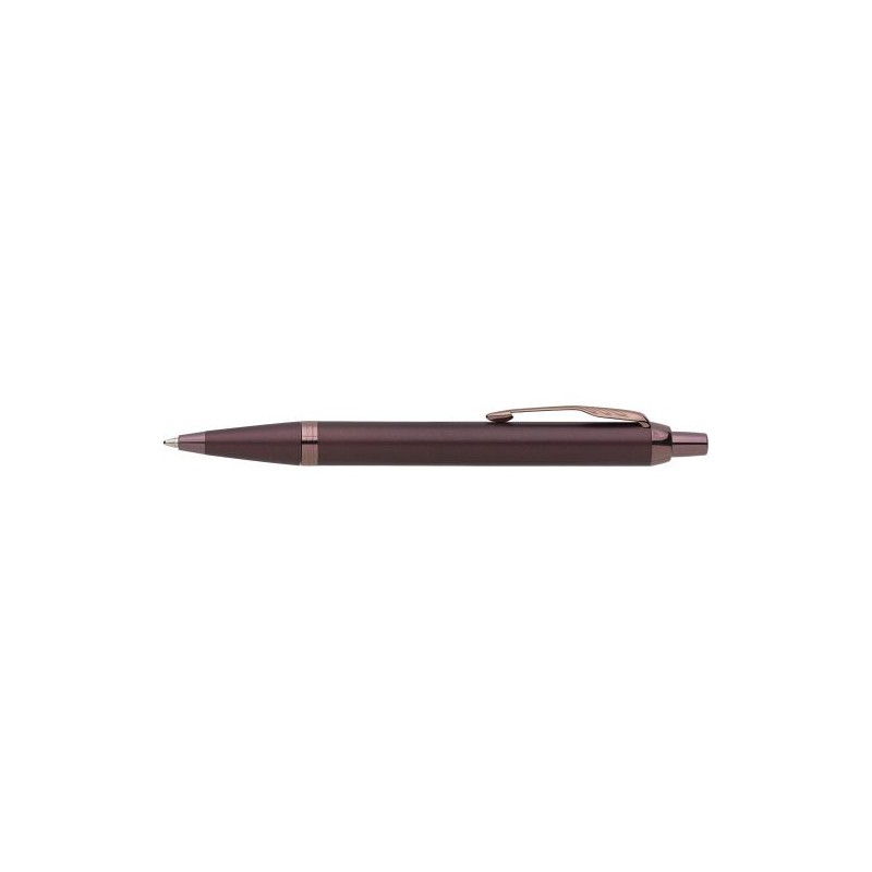 Stylo bille personnalisé luxe monochrome Parker IM Matières : métal Couleurs : gun livraison express 24h 48h