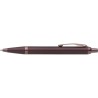 Stylo bille personnalisé luxe monochrome Parker IM Matières : métal Couleurs : bleu marquage laser ultra précis