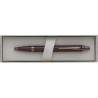 Stylo bille personnalisé luxe monochrome Parker IM Matières : métal Couleurs : bordeaux goodies publicitaire événementiel