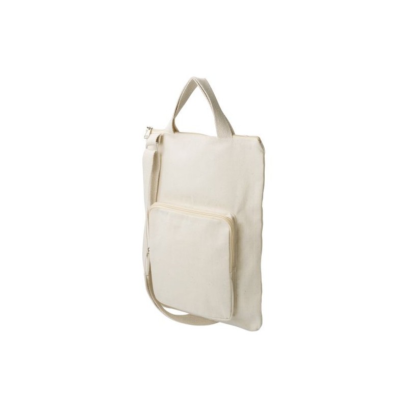 Porte-ordinateur personnalisable en toile canvas - Iker personnalisable avec votre logo