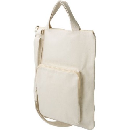 Porte-ordinateur personnalisable en toile canvas - Iker personnalisable avec votre logo
