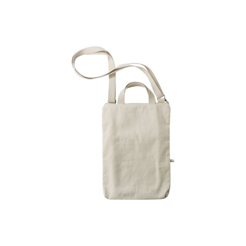 Porte-ordinateur personnalisable en toile canvas - Iker cadeau entreprise pas cher