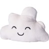 Peluche réversible en polyester personnalisée 'Nuage' Matières : polyester Couleurs : blanc personnalisable avec votre logo