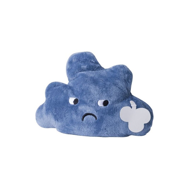 Peluche réversible en polyester personnalisée 'Nuage' Matières : polyester Couleurs : blanc goodies publicitaire événementiel