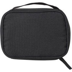 Étui de voyage personnalisable en polyester - Jace Matières : polyester Couleurs : anthracite cadeau entreprise pas cher
