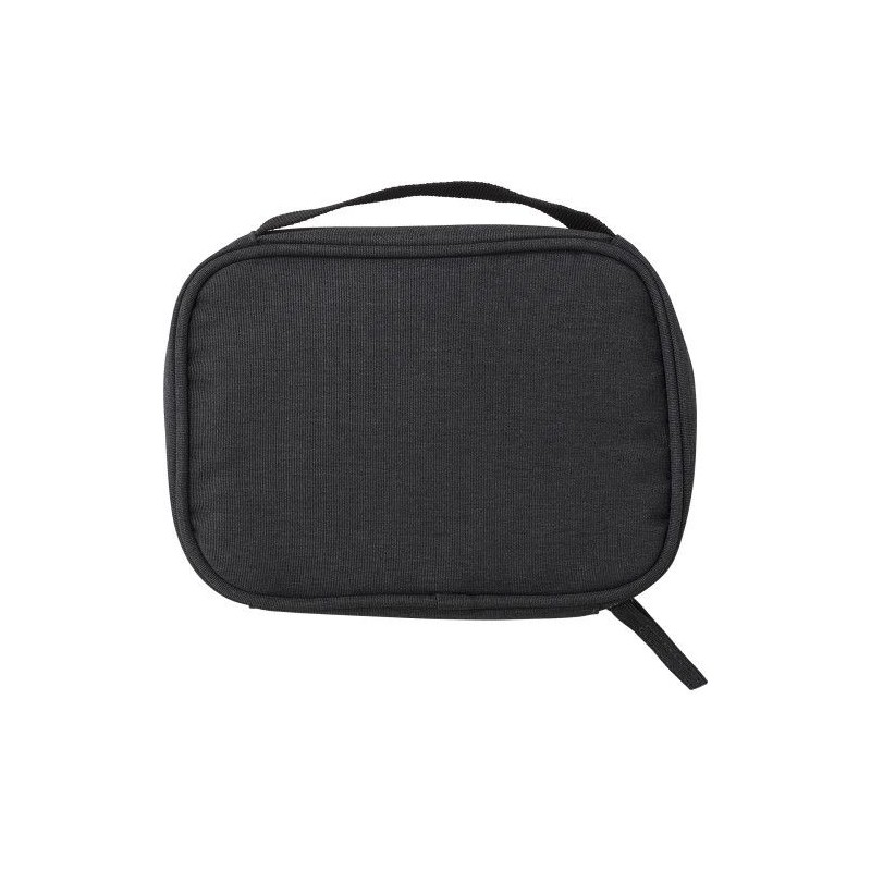 Étui de voyage personnalisable en polyester - Jace Matières : polyester Couleurs : anthracite cadeau entreprise pas cher