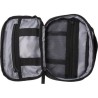Étui de voyage personnalisable en polyester - Jace Matières : polyester Couleurs : anthracite impression haute définition