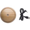 Diffuseur et humidificateur d'air personnalisé en ABS - Ronin Matières : ABS Couleurs : brun marquage laser ultra précis