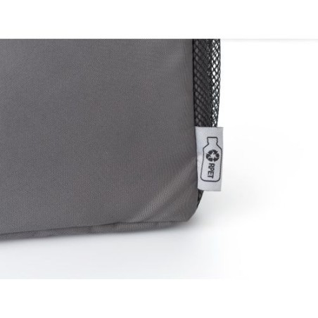 Sac à dos isotherme  en polyester rrPE Elliott Matières : alliage Couleurs : gris personnalisable avec votre logo