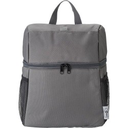 Sac à dos isotherme  en polyester rrPE Elliott Matières : alliage Couleurs : gris goodies publicitaire événementiel