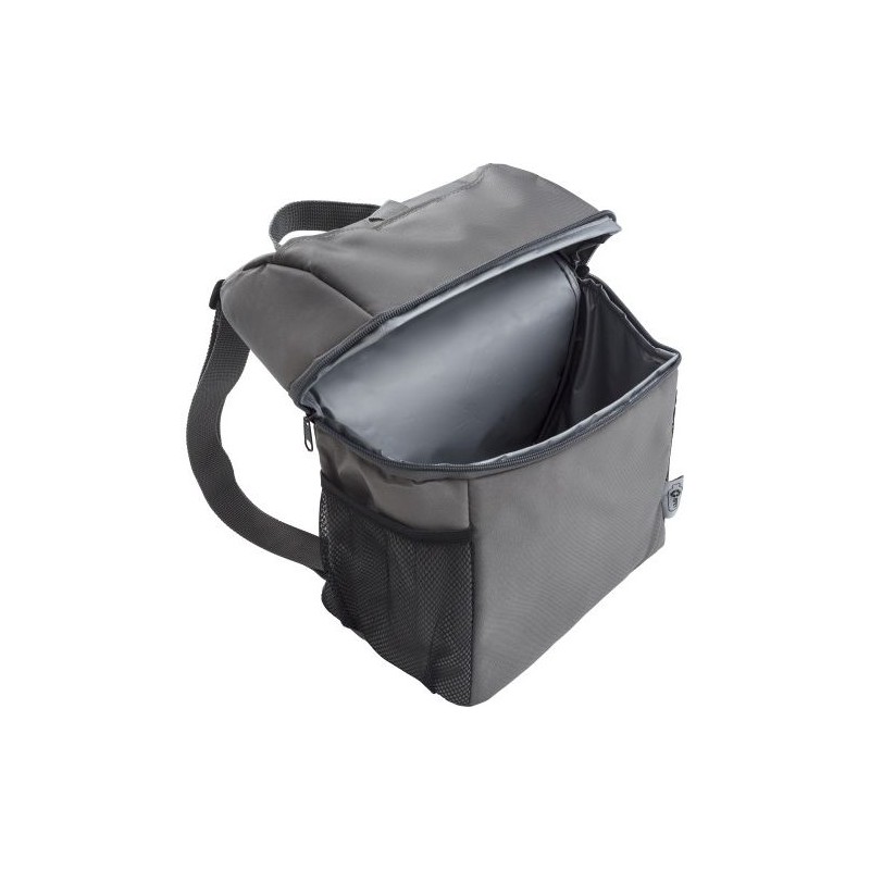 Sac à dos isotherme  en polyester rrPE Elliott Matières : alliage Couleurs : gris impression haute définition