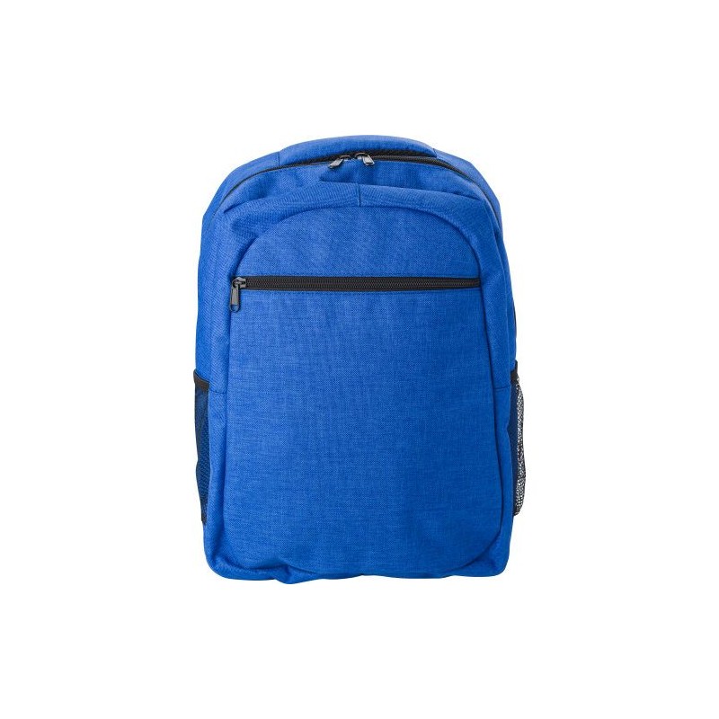 Sac à dos porte-ordinateur en polyester 600D personnalisé Glynn Matières : nylon Couleurs : bleu