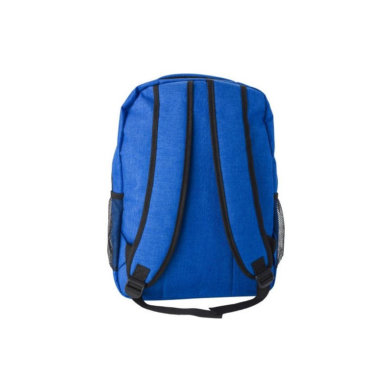 Sac à dos porte-ordinateur en polyester 600D personnalisé Glynn Matières : nylon Couleurs : bleu objet promotionnel éco-responsa