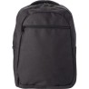 Sac à dos porte-ordinateur en polyester 600D personnalisé Glynn Matières : nylon Couleurs : noir goodies publicitaire événementi
