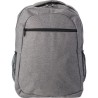 Sac à dos porte-ordinateur en polyester 600D personnalisé Glynn Matières : nylon Couleurs : gris cadeau entreprise pas cher