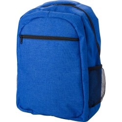 Sac à dos porte-ordinateur en polyester 600D personnalisé Glynn Matières : nylon Couleurs : rouge accessoire événementiel unique