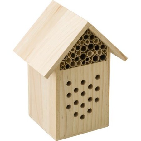 Abri en bois  pour abeilles - Accessoire jardin Fahim Matières : bois Couleurs : brun marquage laser ultra précis