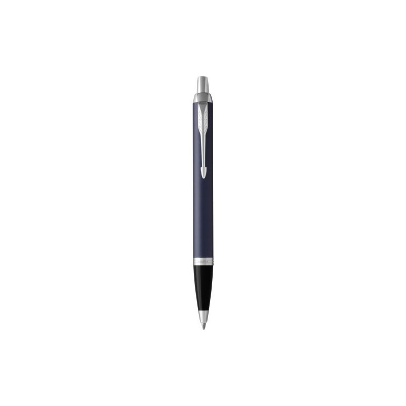 Stylo bille personnalisé luxe Parker IM Matières : métal Couleurs : bleu