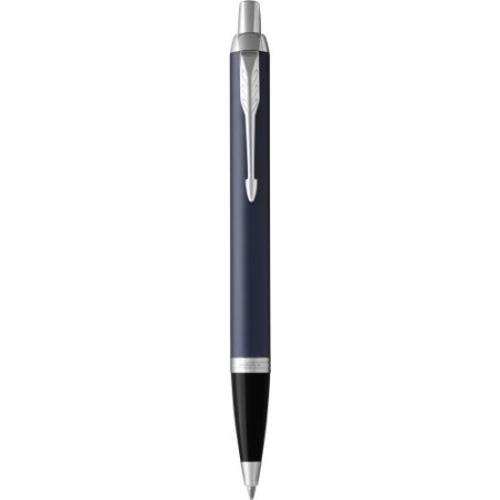 Stylo bille personnalisé luxe Parker IM Matières : métal Couleurs : bleu