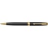 Stylo bille  personnalisé Cadeau d'Entreprise Parker Sonnet Matières : métal Couleurs : noir