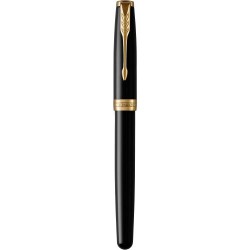 Stylo bille  personnalisé Cadeau d'Entreprise Parker Sonnet Matières : métal Couleurs : noir 2