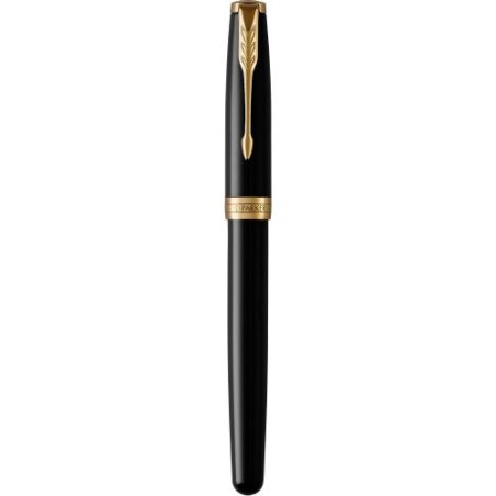 Stylo bille  personnalisé Cadeau d'Entreprise Parker Sonnet Matières : métal Couleurs : noir personnalisable avec votre logo