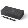Stylo bille  personnalisé Cadeau d'Entreprise Parker Sonnet Matières : métal Couleurs : noir goodies publicitaire événementiel